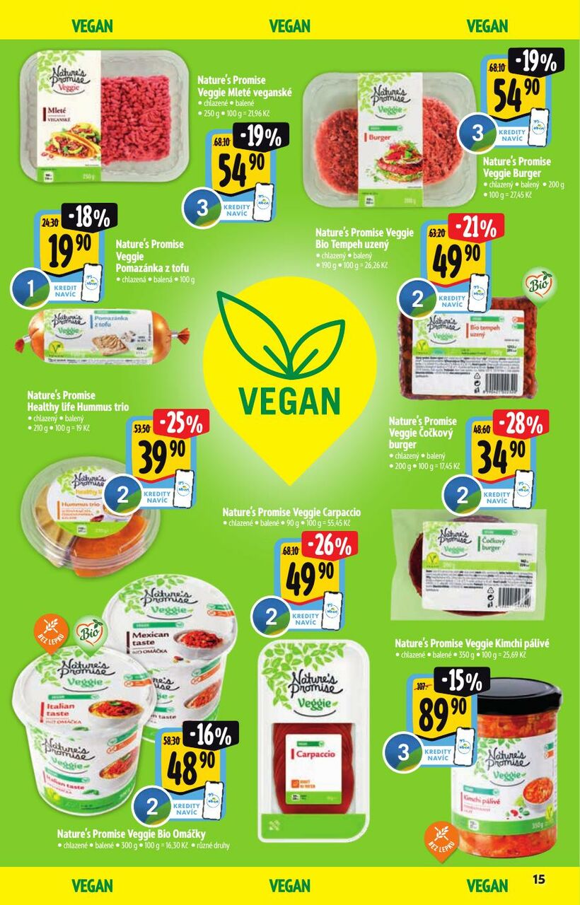 HYPERMARKET LETNÍ SEZONA AKCÍ A CEN, strana 15