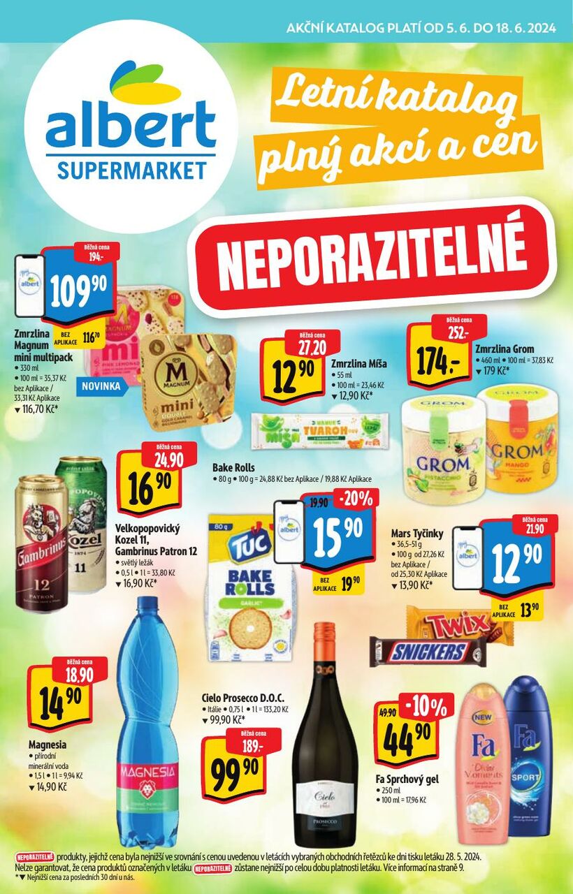 Letní katalog Supermarket, strana 1