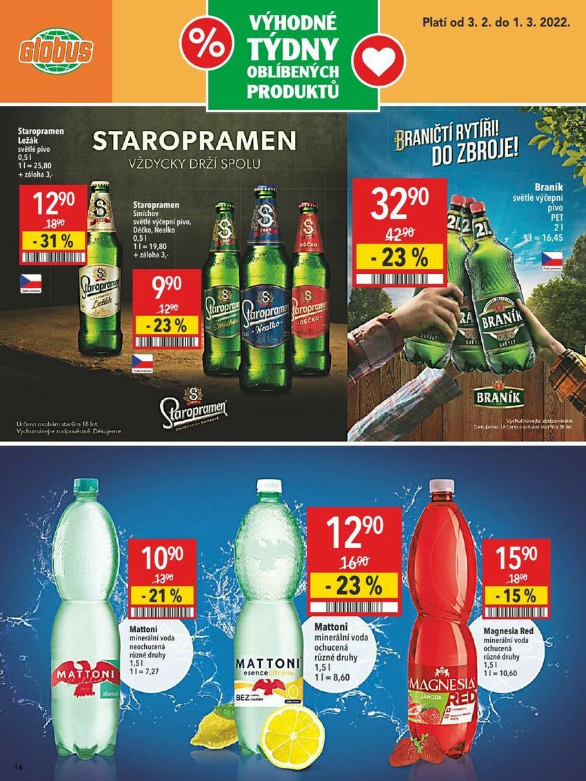 Výhodné týdny oblíbených produktů, strana 16