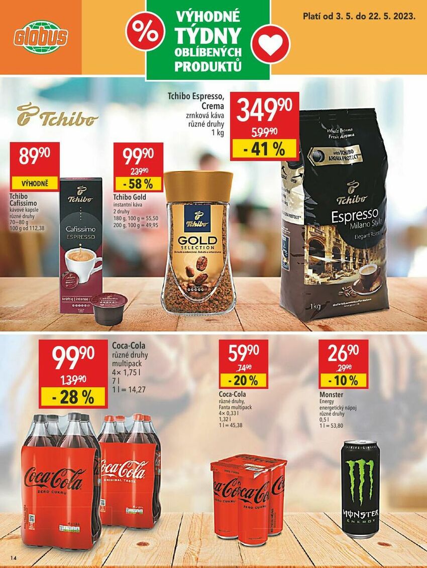 Výhodné týdny oblíbených produktů, strana 14