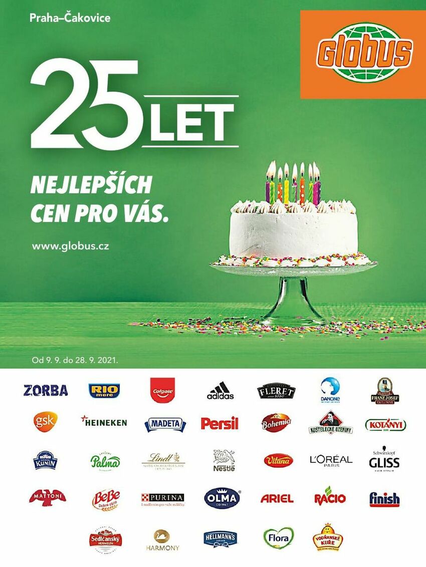 25 let, nejlepších cen pro vás, strana 1