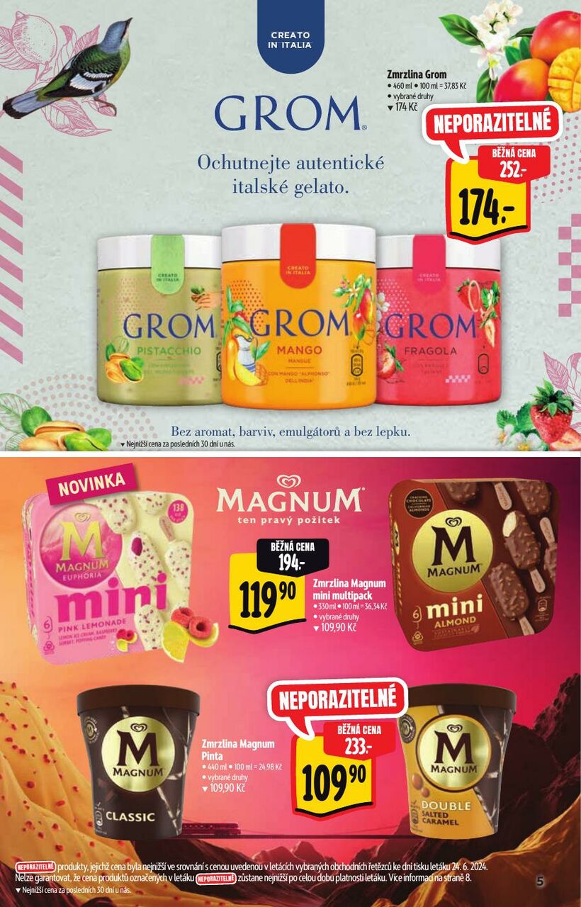 SUPERMARKET, letní katalog plný akcí a cen, strana 5