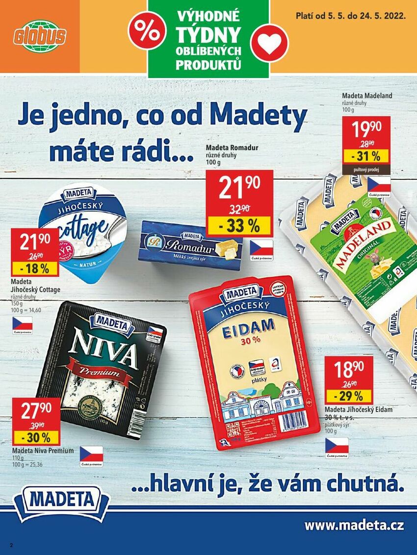 Výhodné týdny oblíbených produktů, strana 2