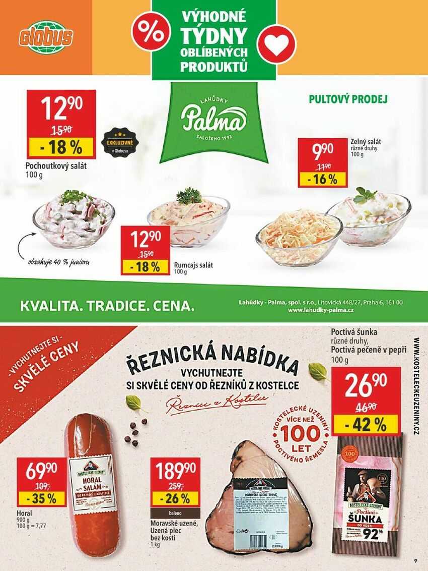 Výhodné týdny oblíbených produktů, strana 9