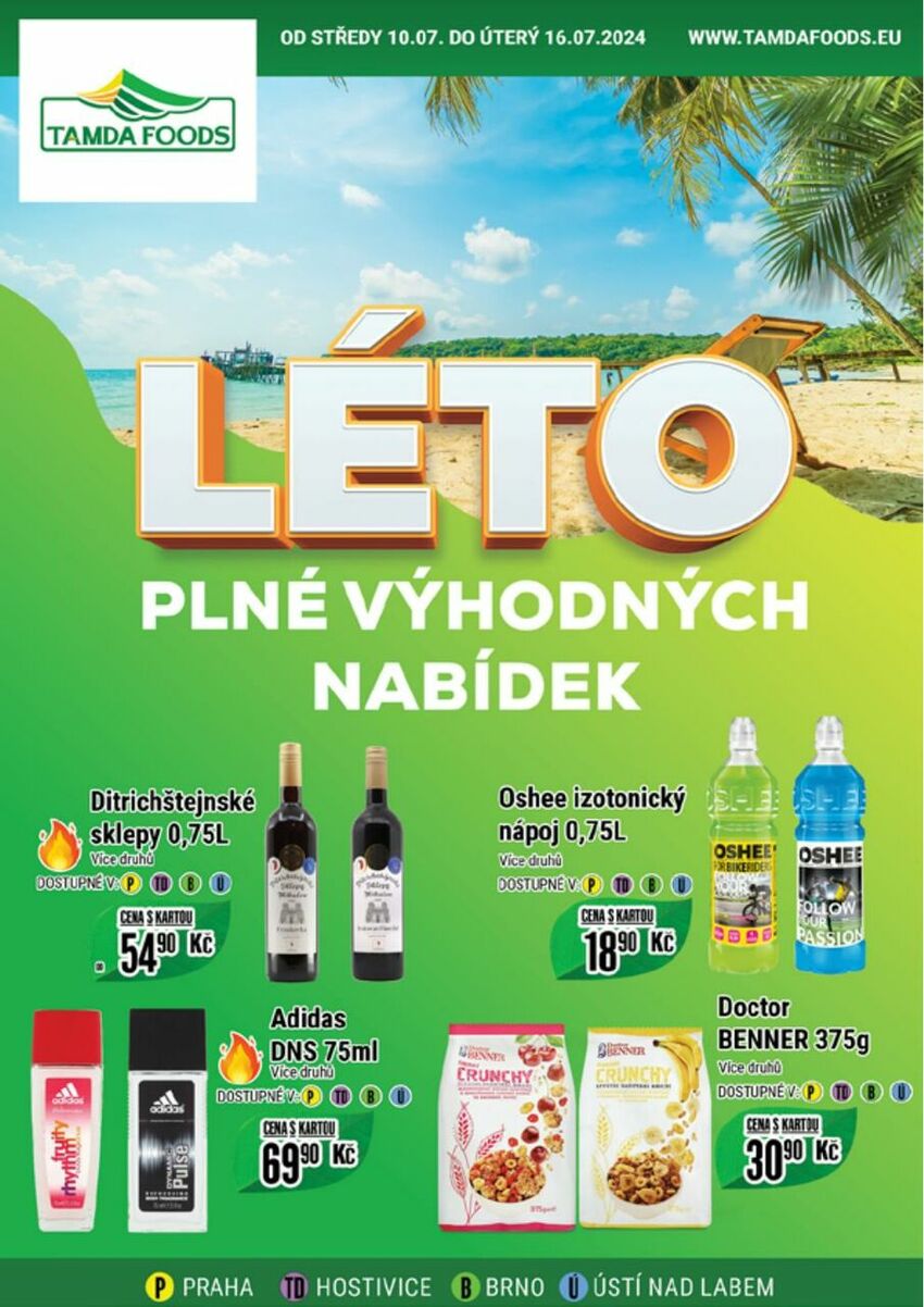 Léto plné výhodných nabídek, strana 1