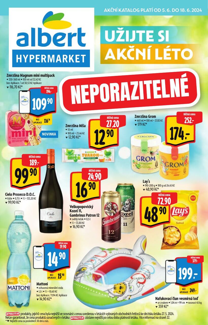 Letní katalog Hypermarket, strana 1