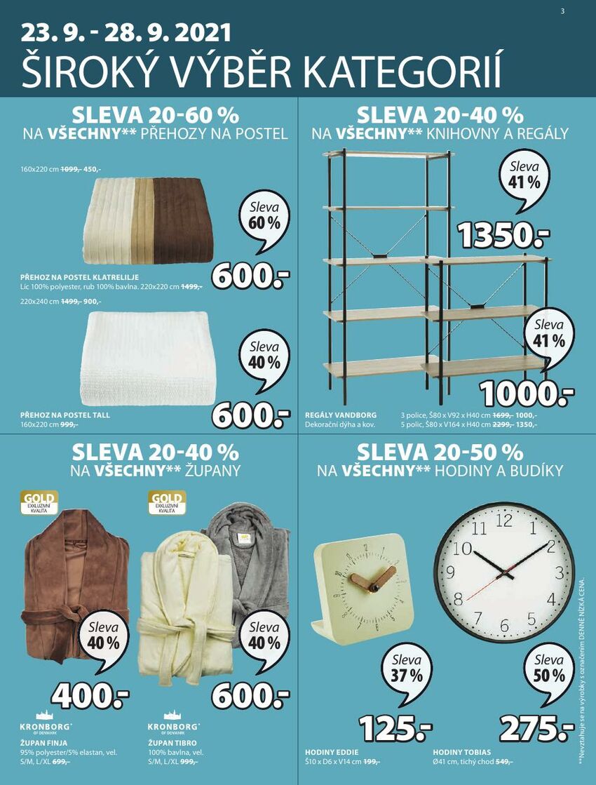 Novinky a skvělé nabídky, sleva až 60 %, strana 3