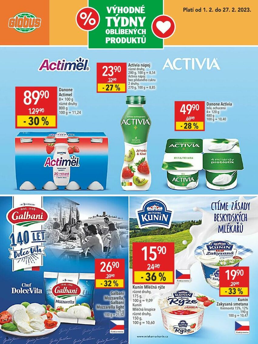 Výhodné týdny oblíbených produktů, strana 8