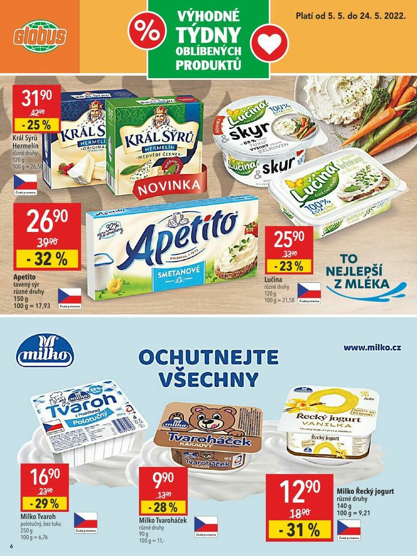 Výhodné týdny oblíbených produktů, strana 6