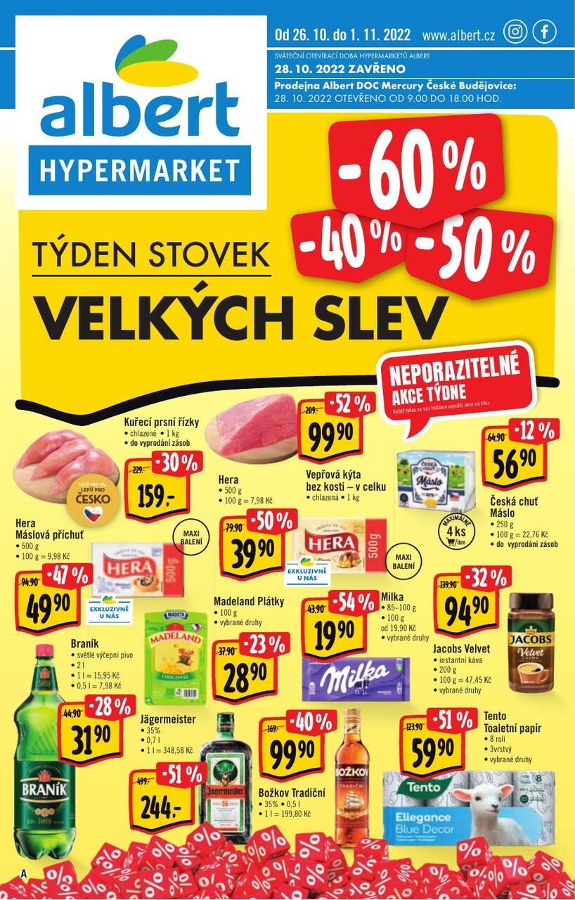 Akční leták Hypermarket, strana 1