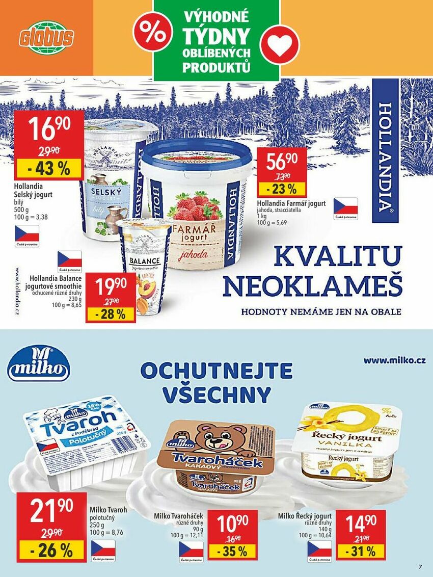 Výhodné týdny oblíbených produktů, strana 7