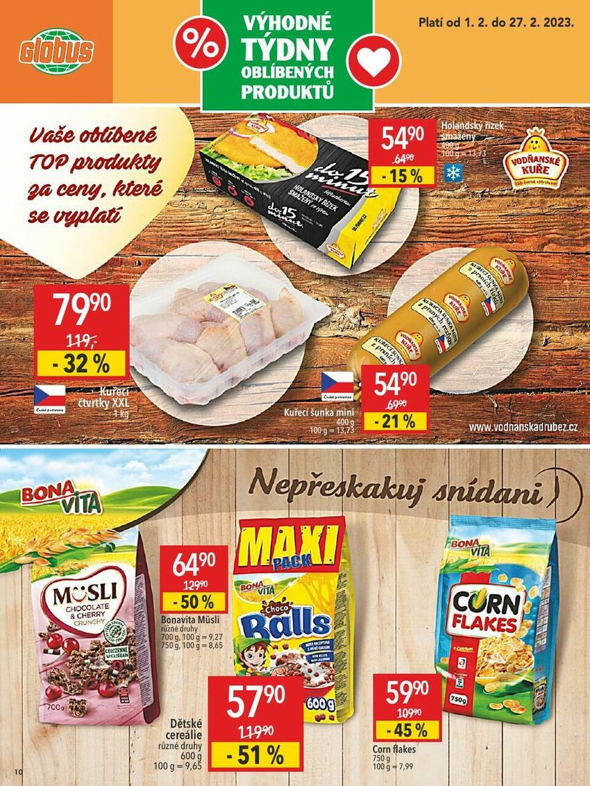 Výhodné týdny oblíbených produktů, strana 10