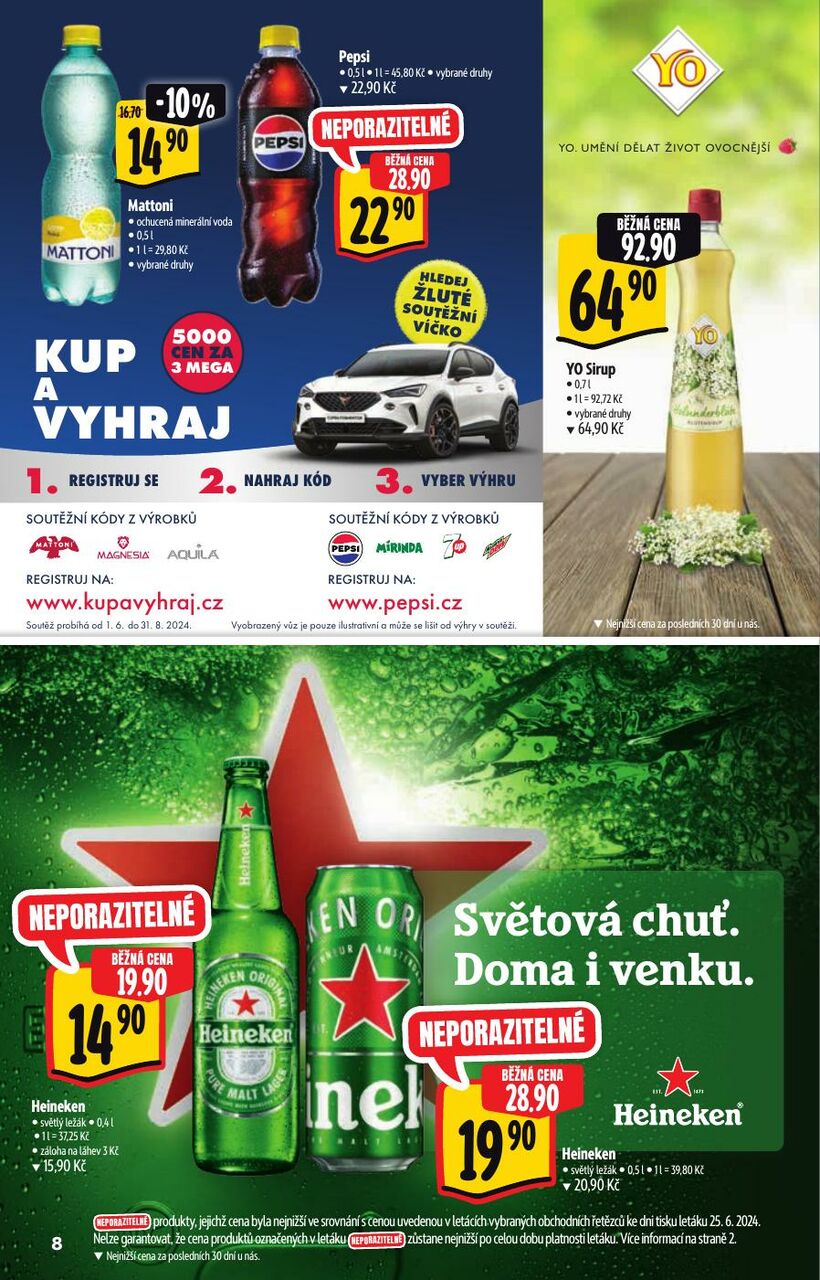 HYPERMARKET, akční katalog oblíbených značek, strana 8