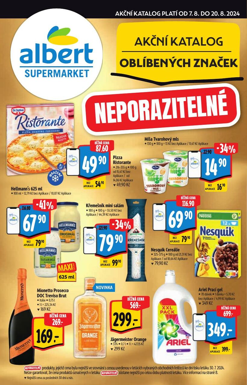 SUPERMARKET, akční katalog, strana 1