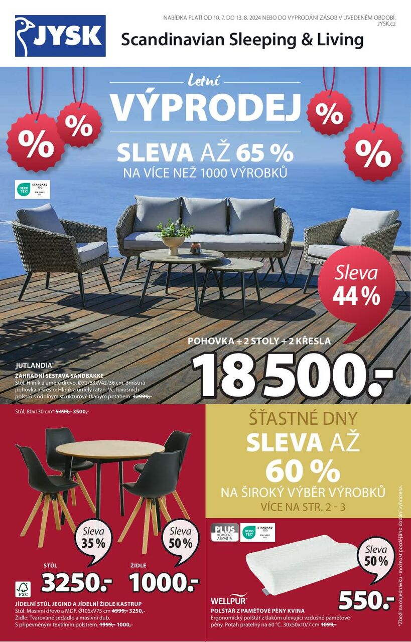 Letní výprodej sleva až 65 % na více než 1 000 výrobků, strana 1