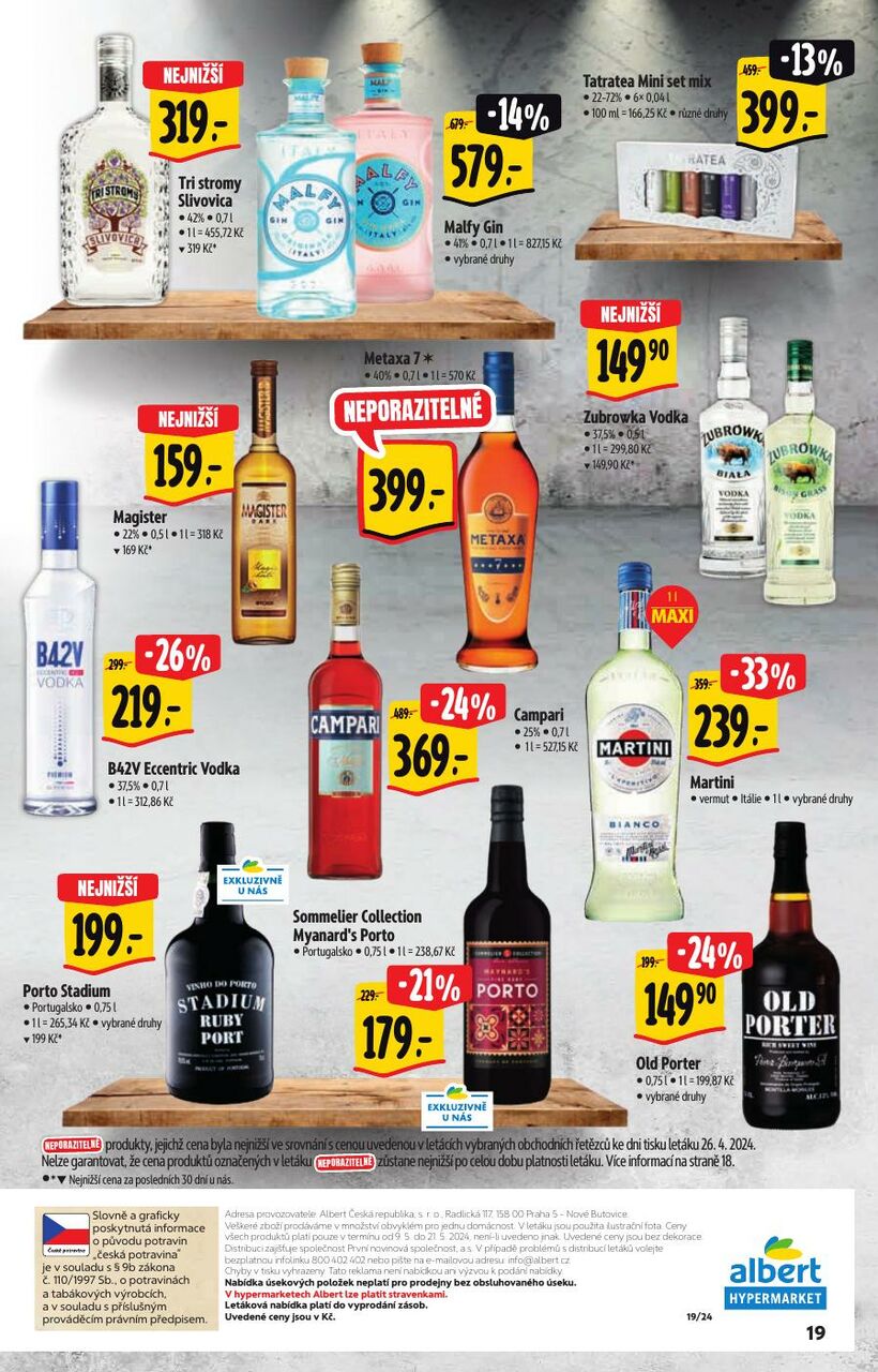 Hypermarket JARNÍ VINNÝ KATALOG, strana 19