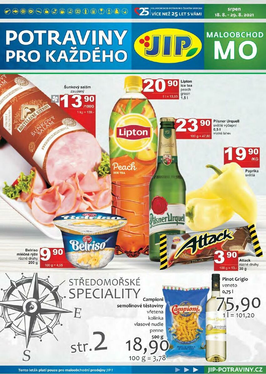 Maloobchod, potraviny pro každého, strana 1