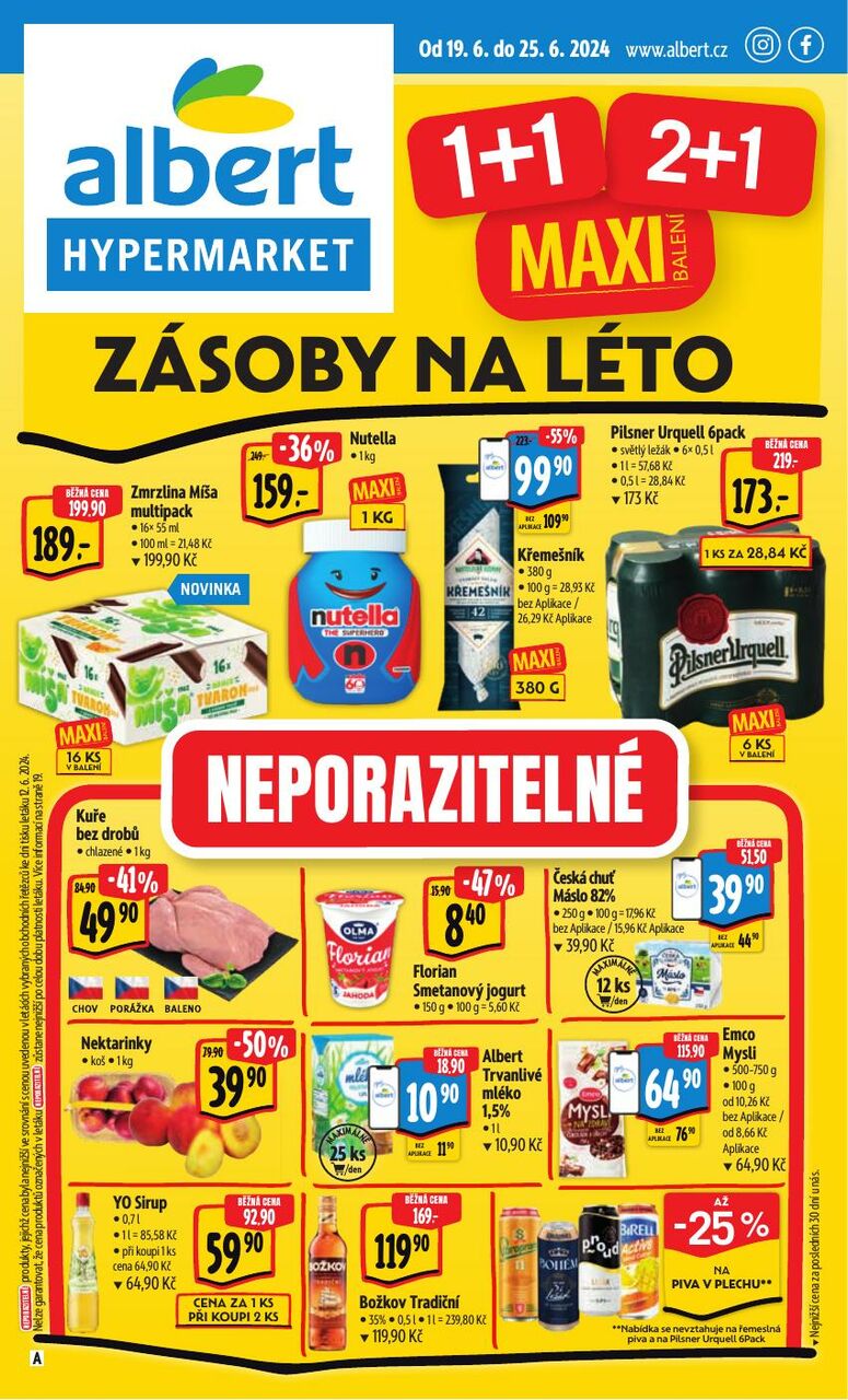 HYPERMARKET, Zásoby na léto, strana 1