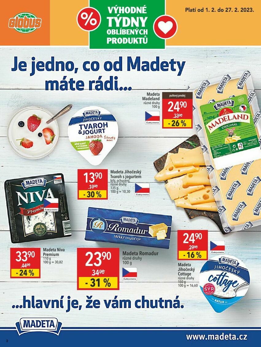 Výhodné týdny oblíbených produktů, strana 2