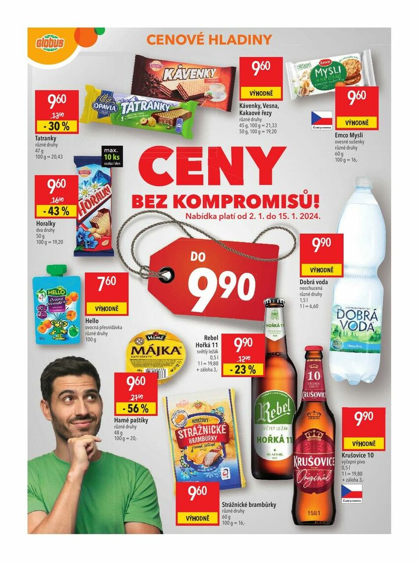 Ceny bez kompromisů, strana 1