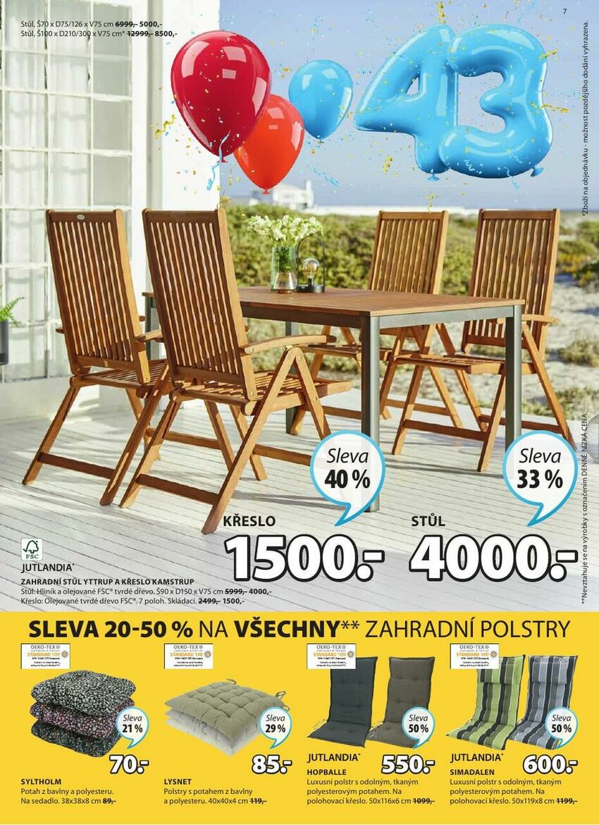 Sleva 20 - 40% na všechen zahradní lounge nabytek, strana 7