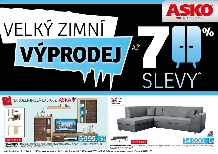 Velký zimní výprodej až 70% sleva, strana 1