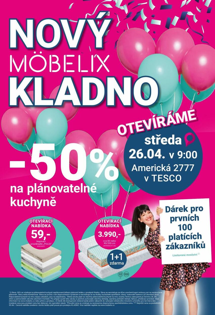 Nový Möbelix Kladno, strana 1