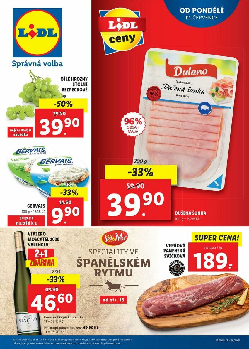 Speciality ve španělském rytmu, strana 1