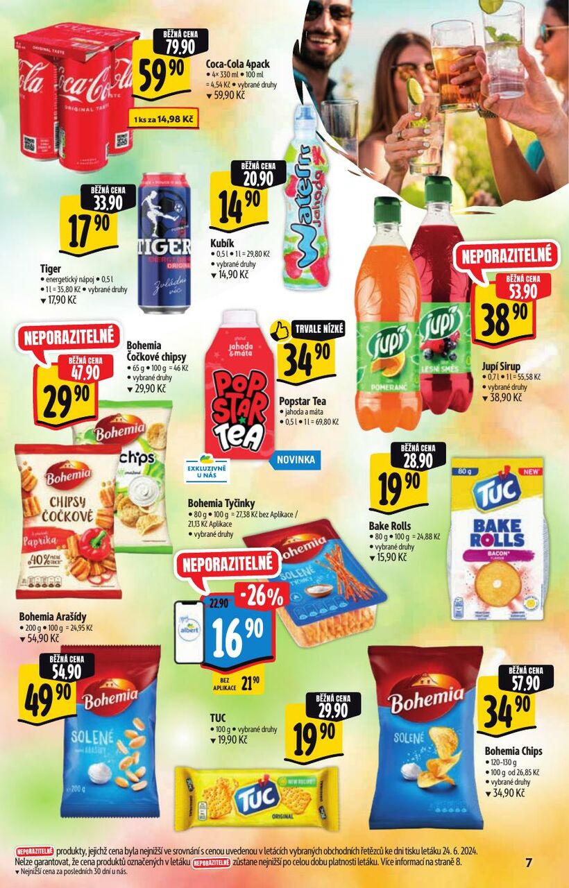 SUPERMARKET, letní katalog plný akcí a cen, strana 7