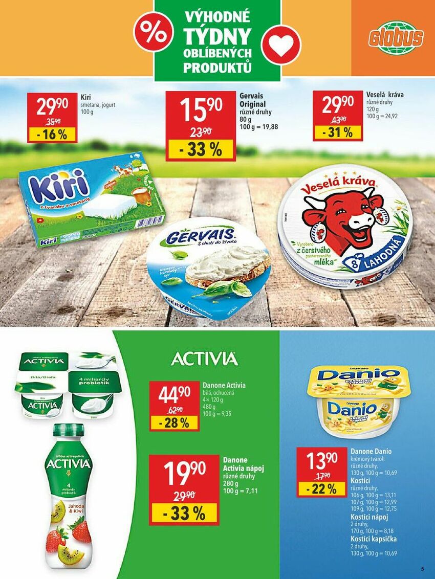 Výhodné týdny oblíbených produktů, strana 5