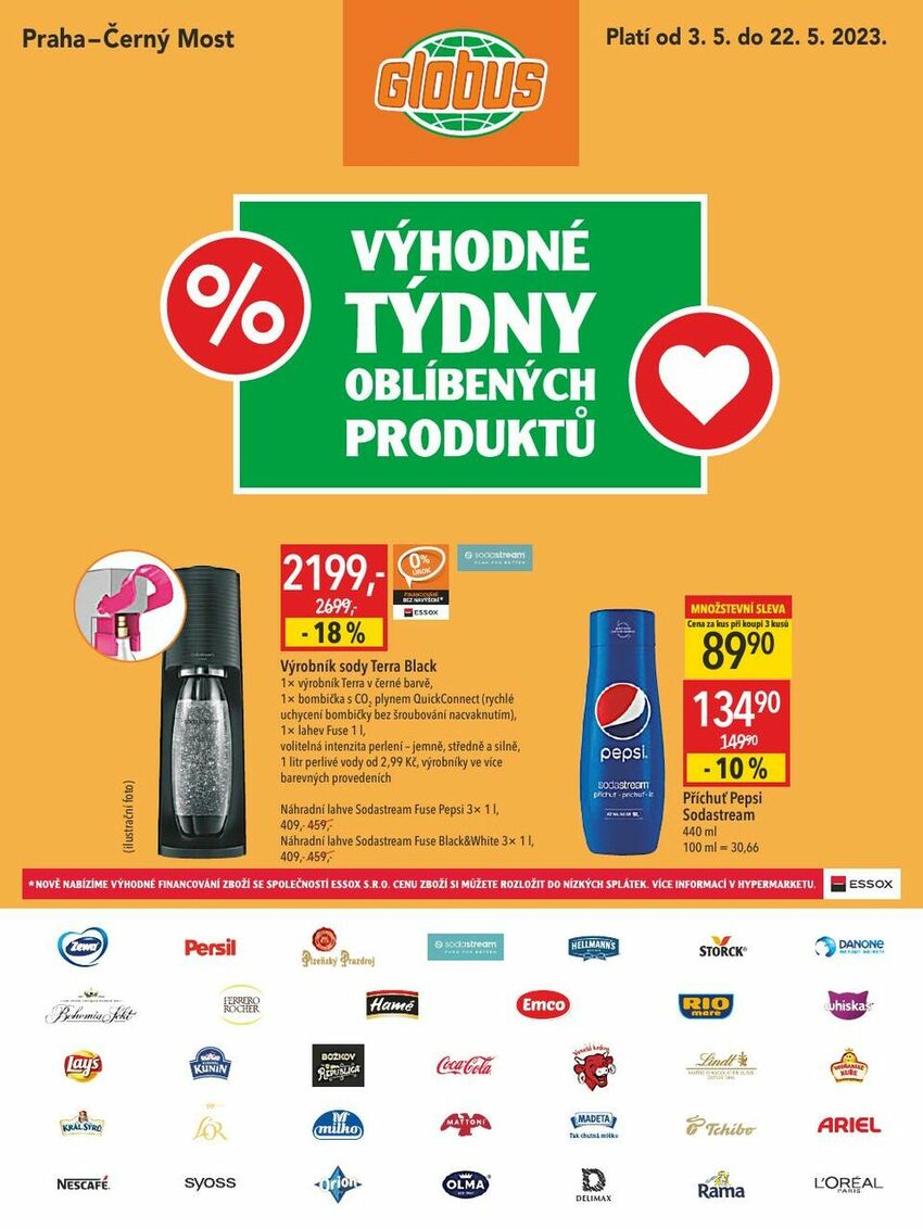 Výhodné týdny oblíbených produktů, strana 1