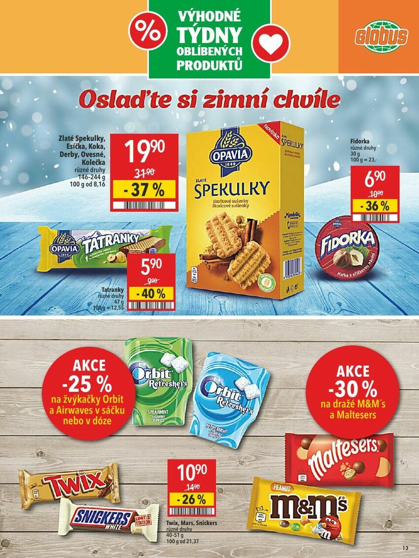 Výhodné týdny oblíbených produktů, strana 13