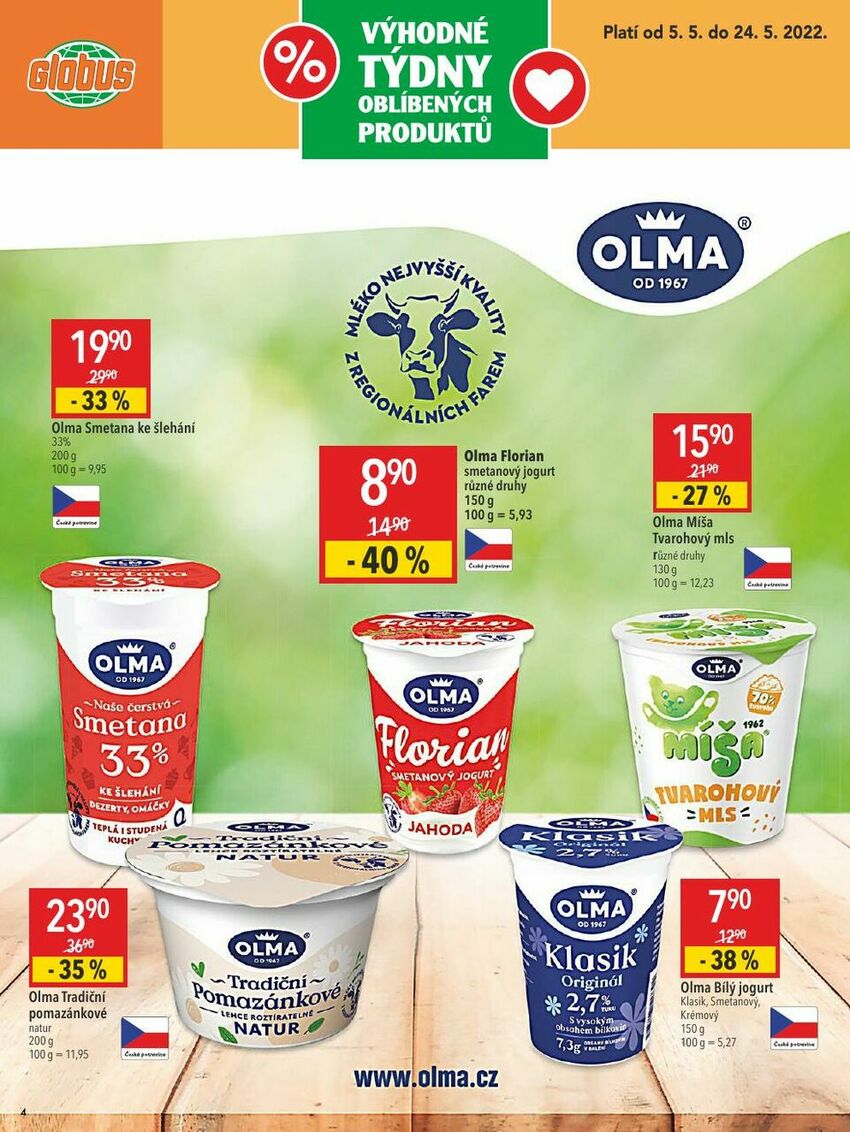 Výhodné týdny oblíbených produktů, strana 4