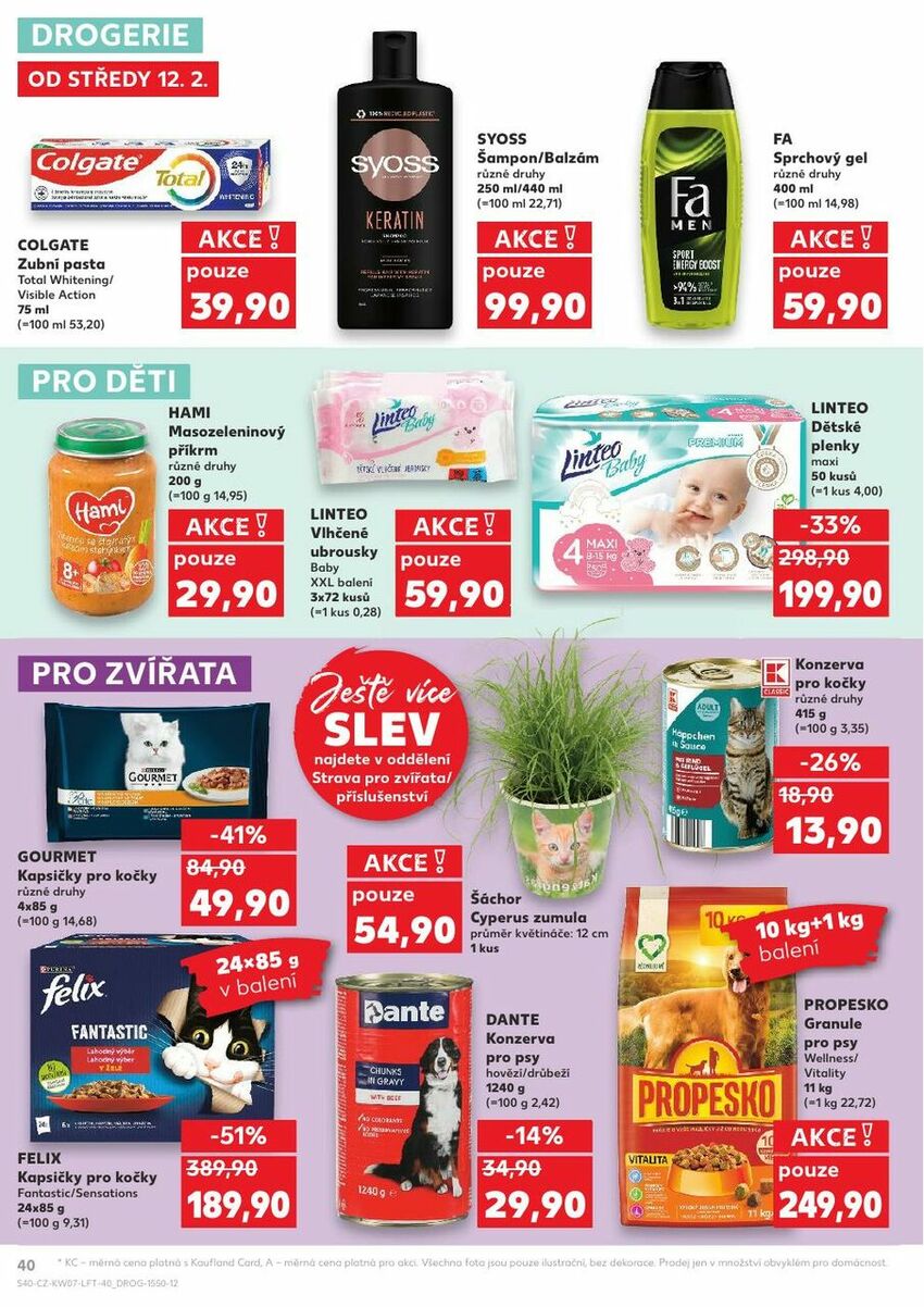 Nejlepší ceny s Kaufland card, strana 40