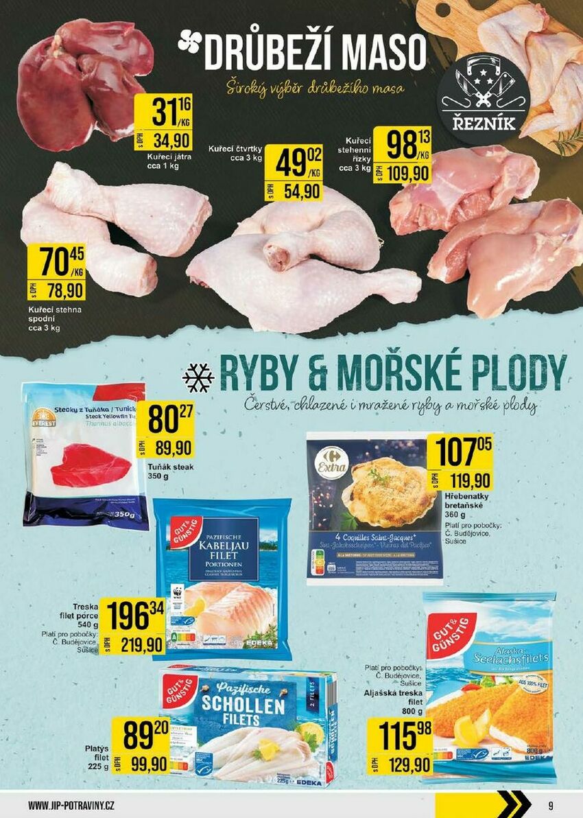 Cash & Carry - České Budějovice, Most, Náchod, Polička, Sušice a Svoboda nad Úpou, strana 9