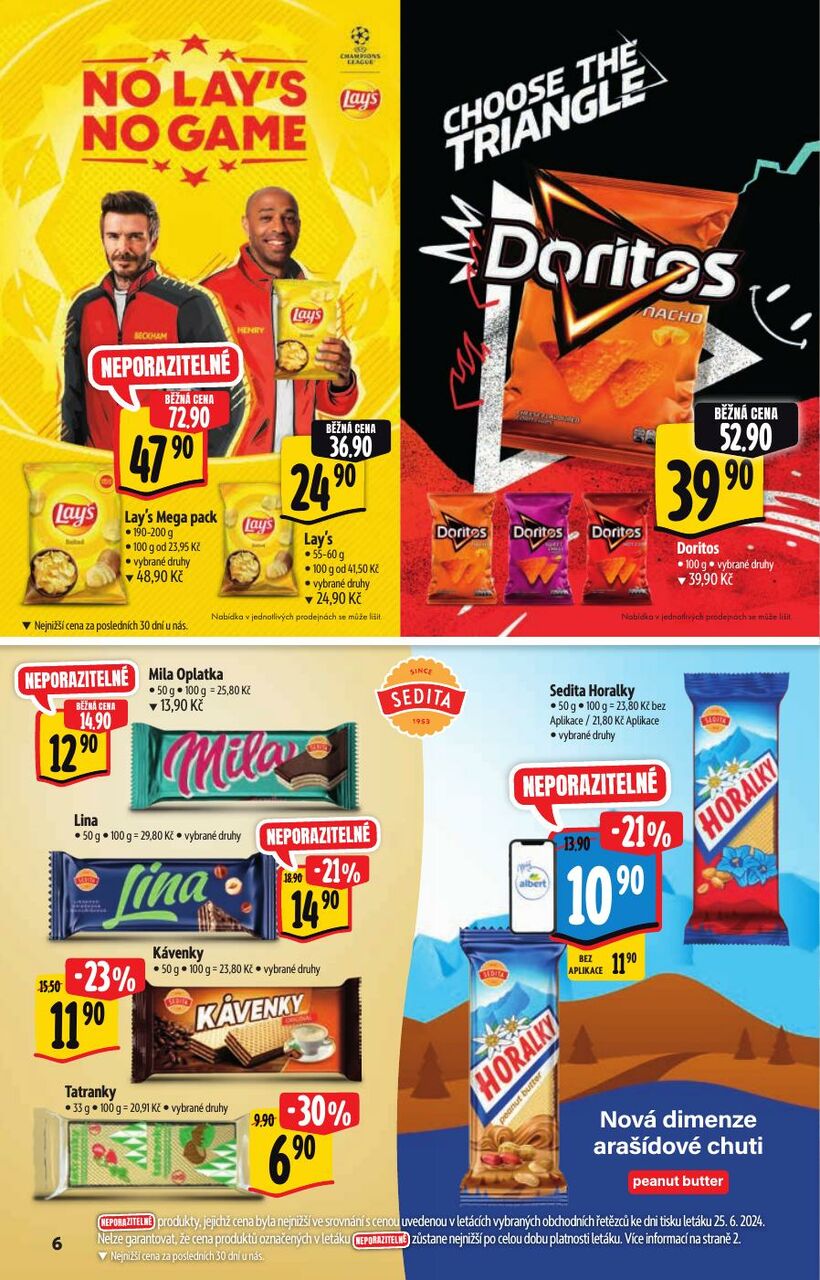 HYPERMARKET, akční katalog oblíbených značek, strana 6