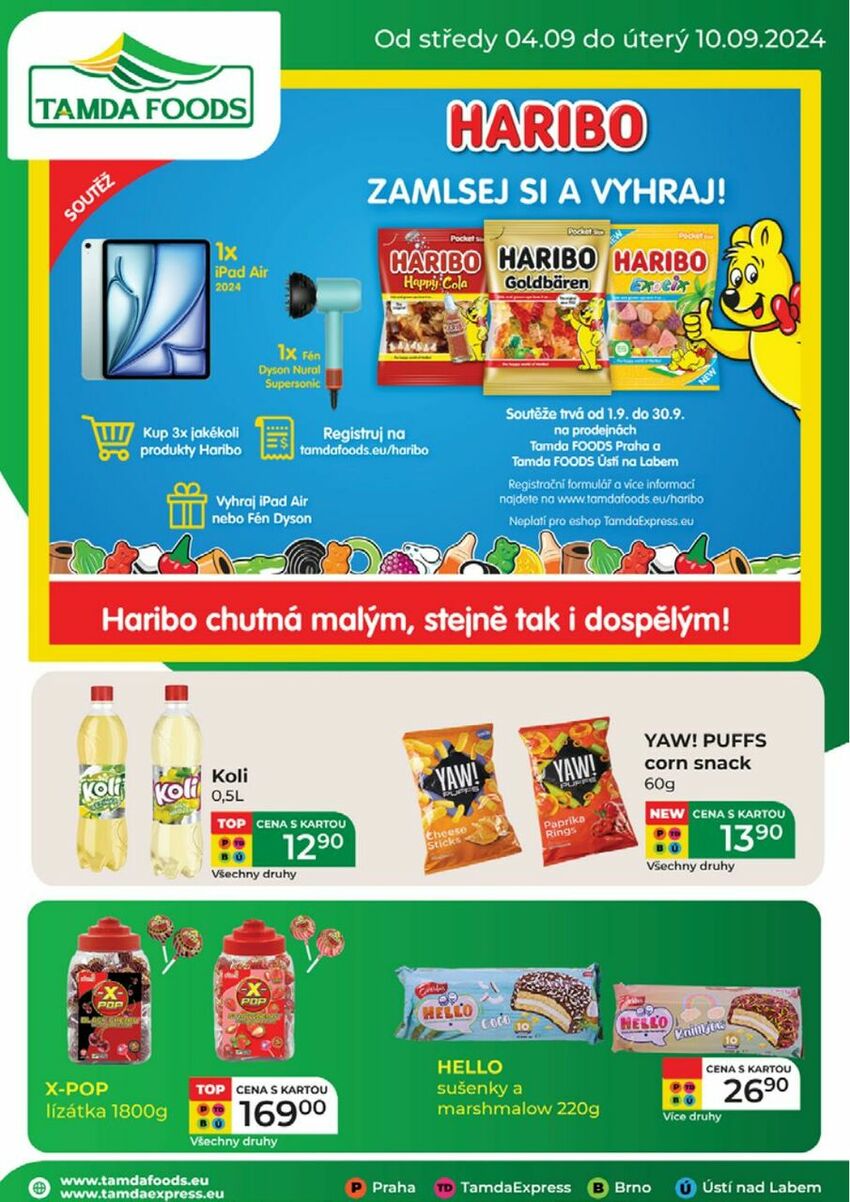 Haribo, zamlsej si a vyhraj, strana 1