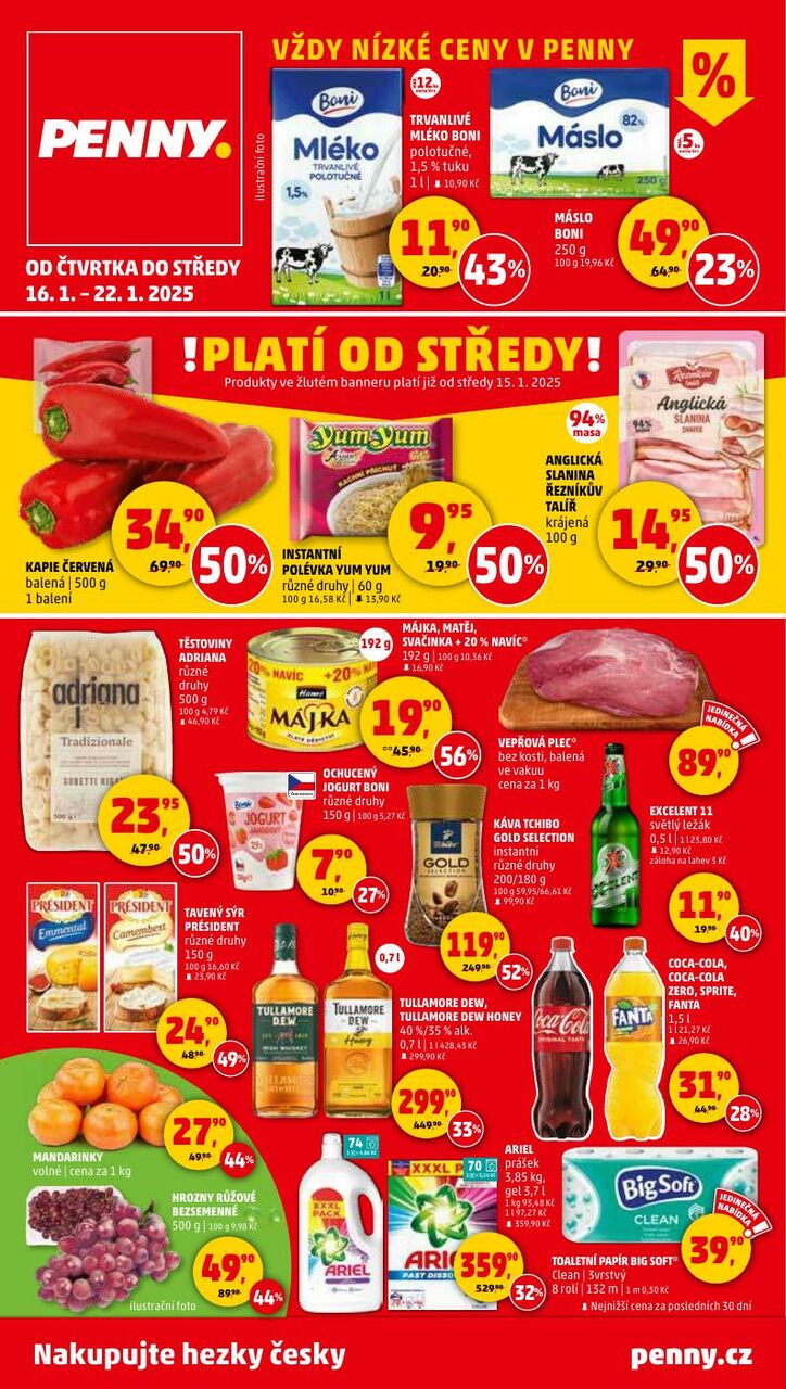 Od čtvrtka do středy, strana 1