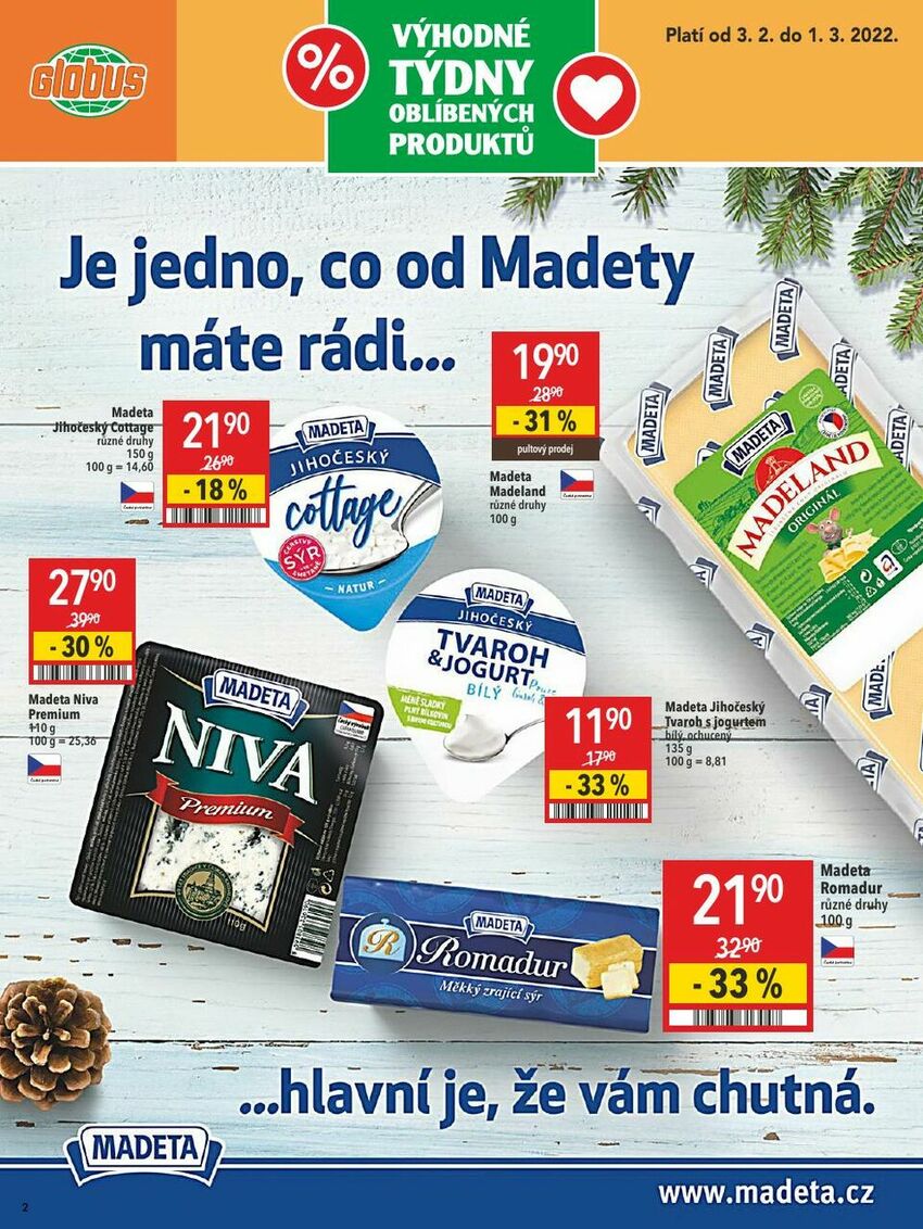 Výhodné týdny oblíbených produktů, strana 2