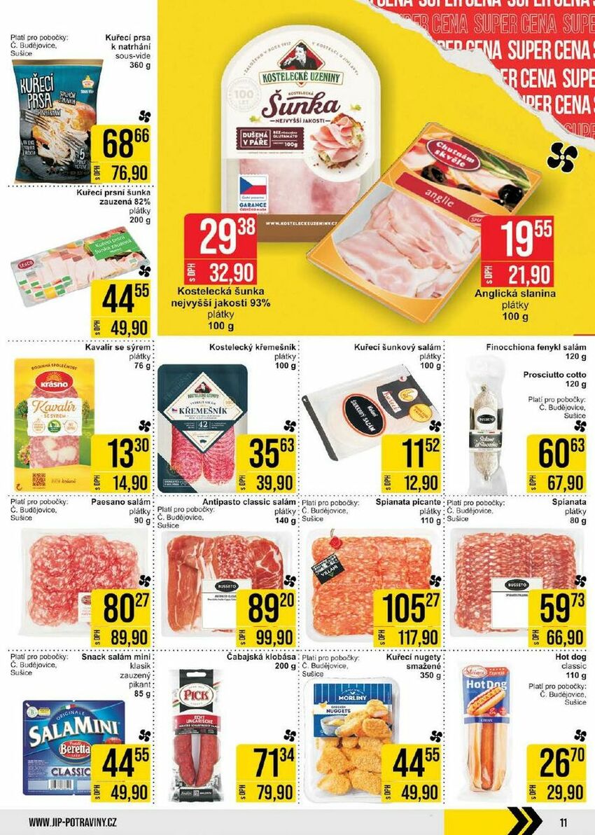 Cash & Carry - České Budějovice, Most, Náchod, Polička, Sušice a Svoboda nad Úpou, strana 11