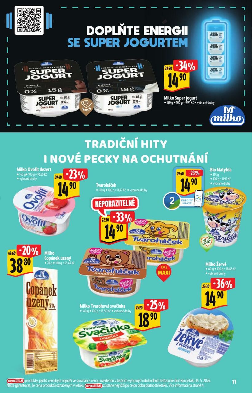 Hypermarket letní katalog plný akcí a cen, strana 11