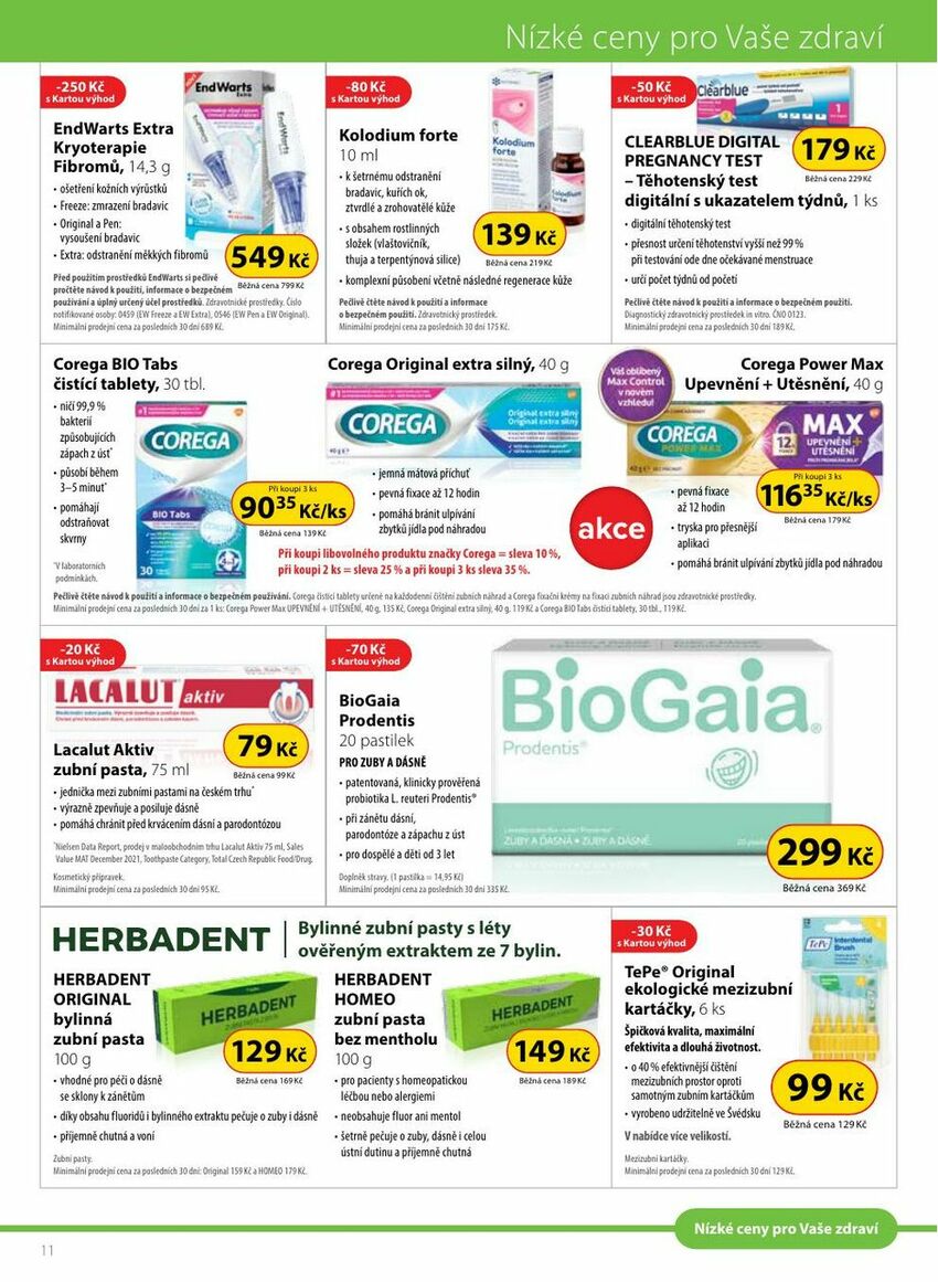 Nízké ceny pro Vaše zdraví, strana 11