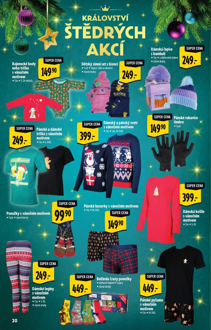 Hypermarket Vánoční katalog, strana 20