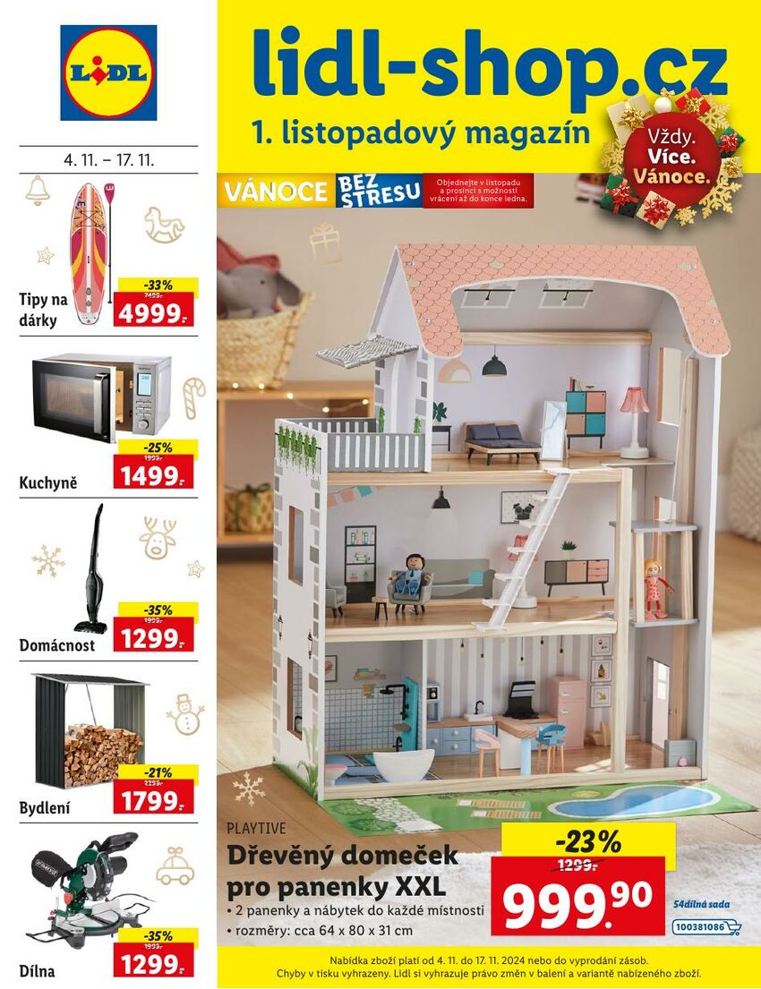 lidl-shop.cz 1. listopadový magazín, strana 1