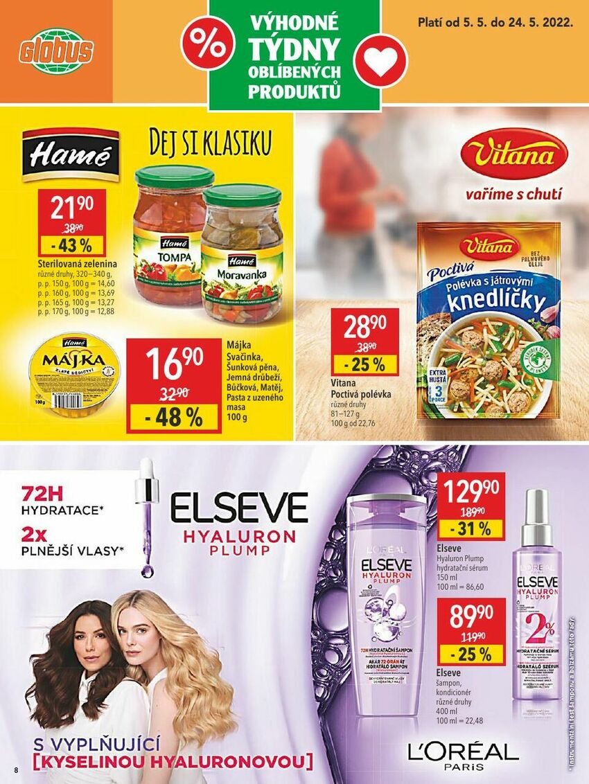 Výhodné týdny oblíbených produktů, strana 8