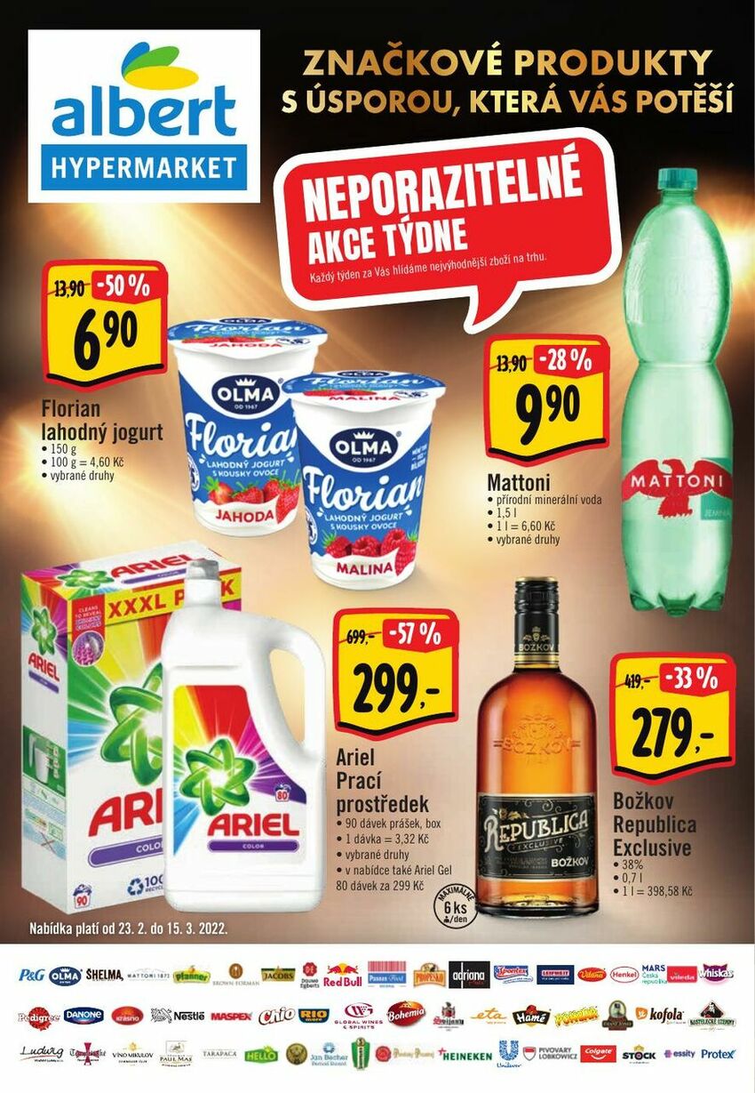 Hypermarket Značky, strana 1