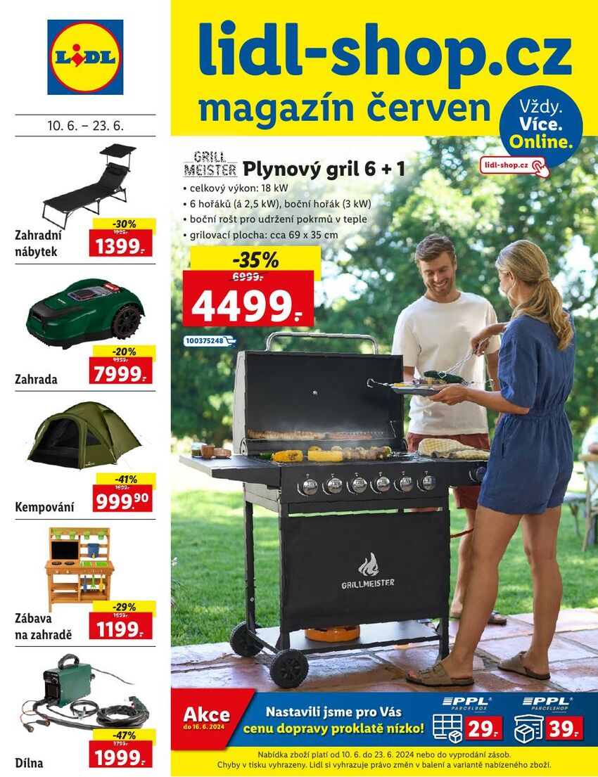 lidl-shop.cz magazín červen, strana 1