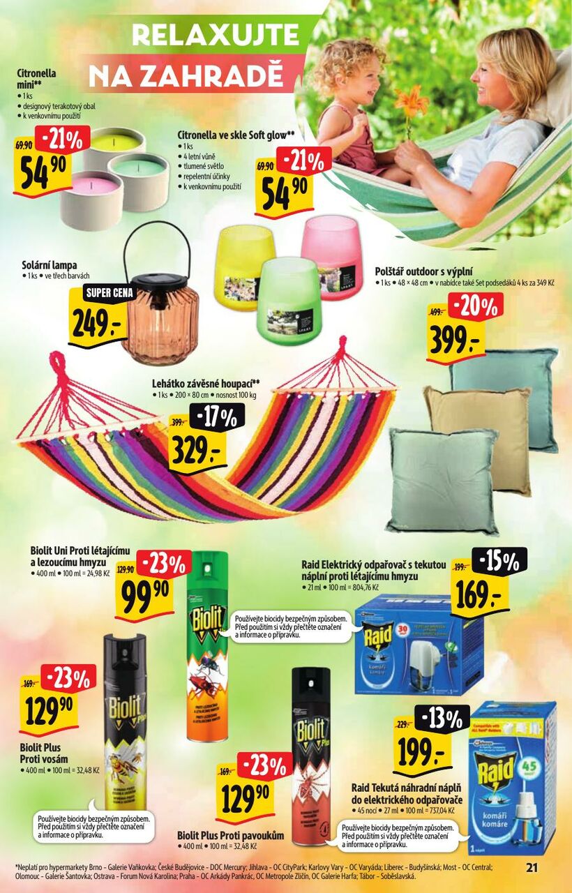 Letní katalog Hypermarket, strana 21