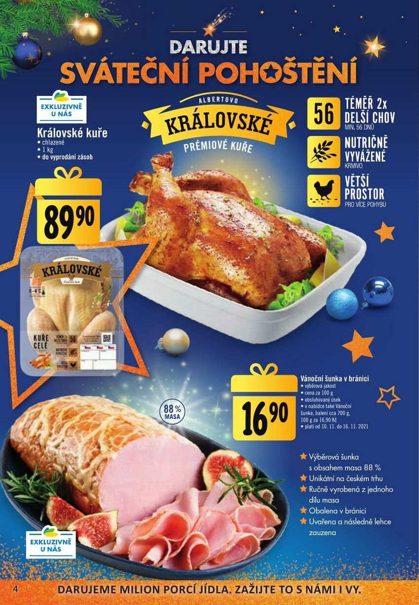 Darovat je kouzelný pocit, supermarket, strana 4