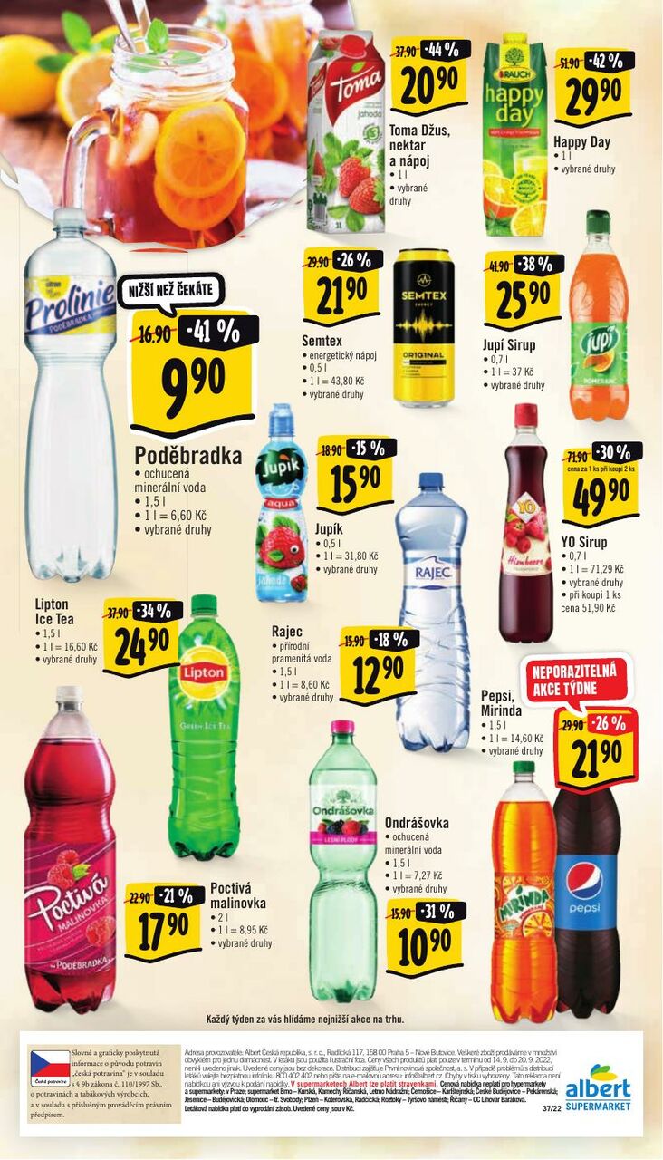 Akční leták Supermarket, strana 22